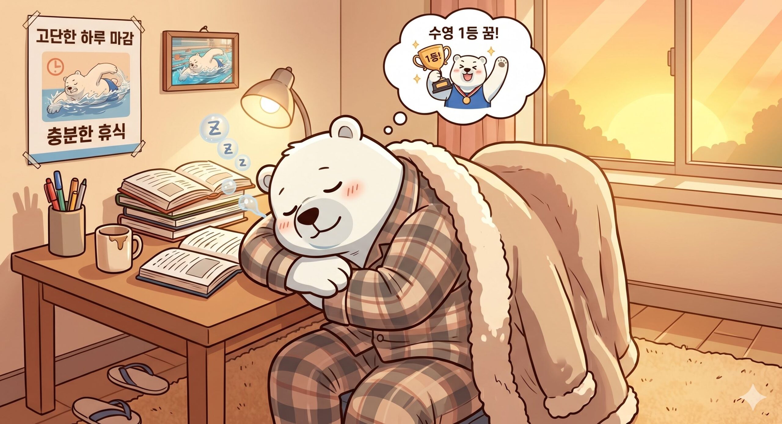 심 식사 후 아이스 아메리카노를 마시면서도 졸음과 싸우며 참으려 할수록 더 졸린 식곤증 원인과 즉각 잠 깨는 법 5가지 정보를 확인하는 모습