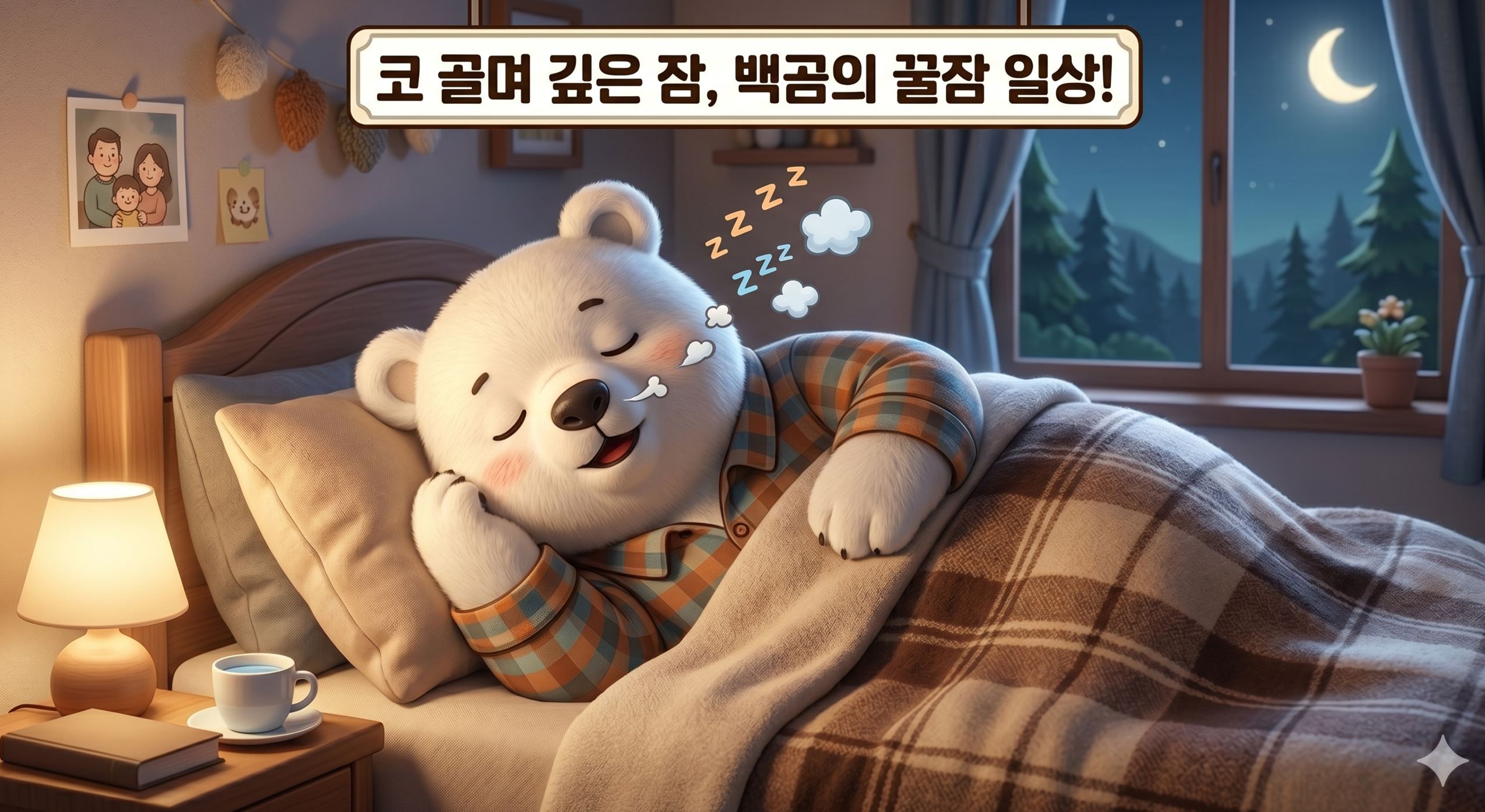 코골이 방치하면 위험한 이유와 자가 진단법 내용을 확인하고 자신의 수면 상태를 점검하는 모습