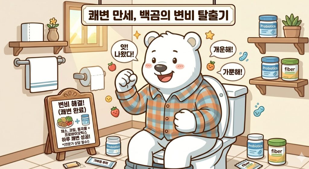 프로바이오틱스 효능 극대화하는 3가지 조건 정보를 확인하며 건강한 유산균을 선택하는 모습